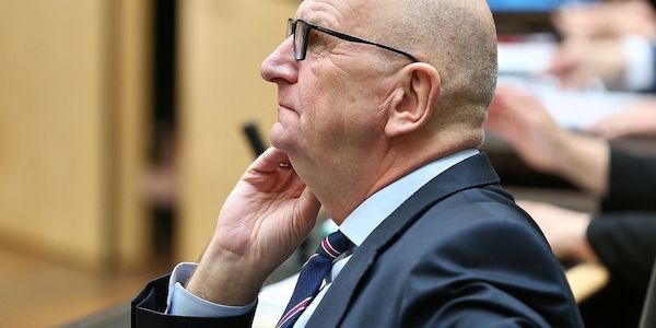 Woidke und Wilke empfangen Oberstleutnant Megow
