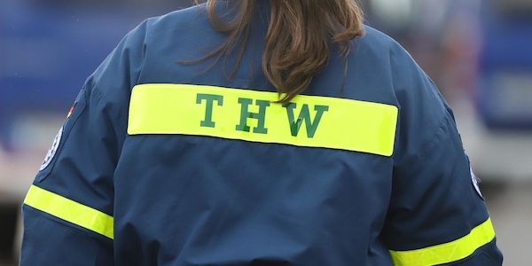 Bayerische THW-Kräfte helfen bei Waldbränden in Thüringen und Sachsen