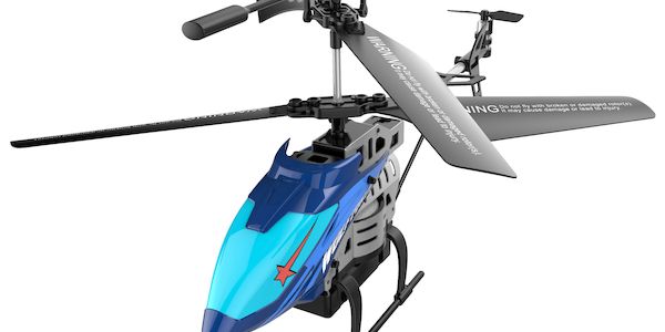 Langer Flugspaß mit LED-Hubschrauber für Einsteiger und Profis