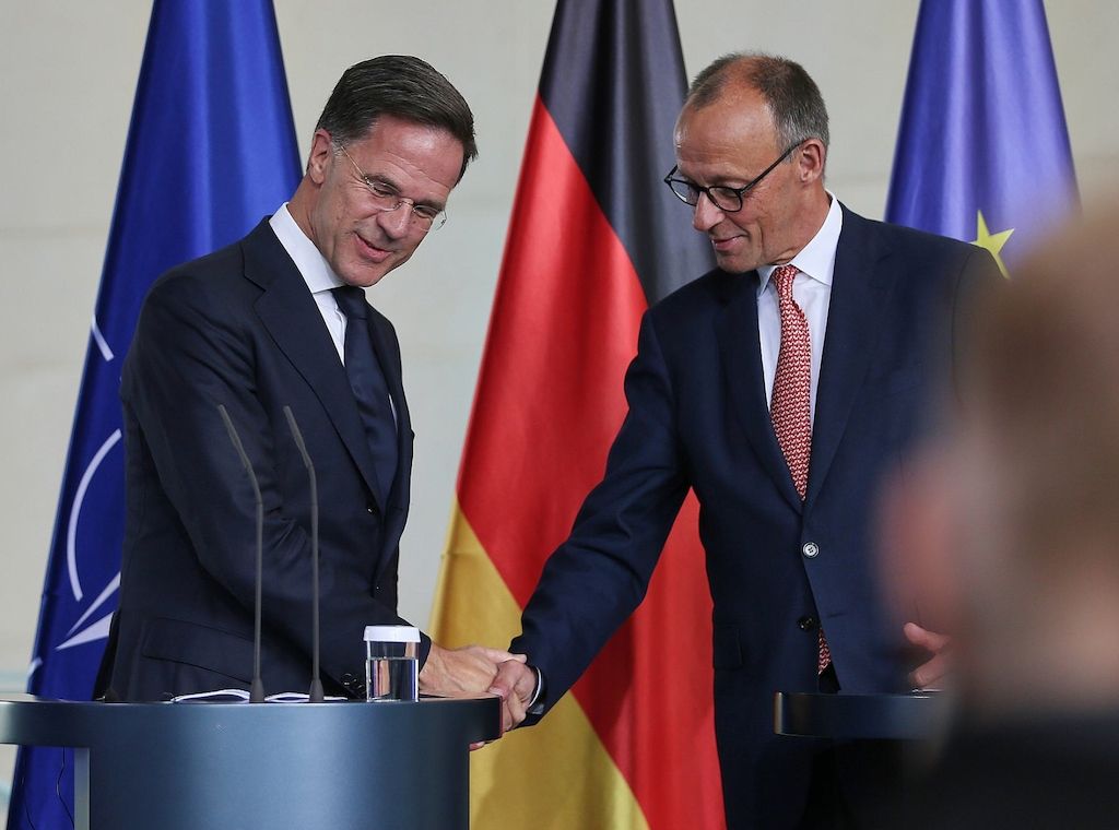 Nato: Merz verurteilt bei Rutte-Besuch Laser-Angriff Chinas