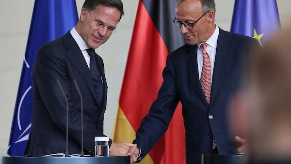 Nato: Merz verurteilt bei Rutte-Besuch Laser-Angriff Chinas