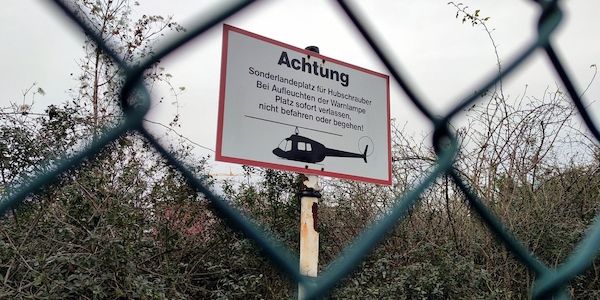Bundespolizei setzt Hubschrauber gegen Waldbrand in Gohrischheide ein