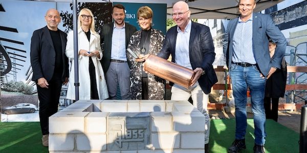 Neues Vereinshaus: VBKI feiert Grundsteinlegung