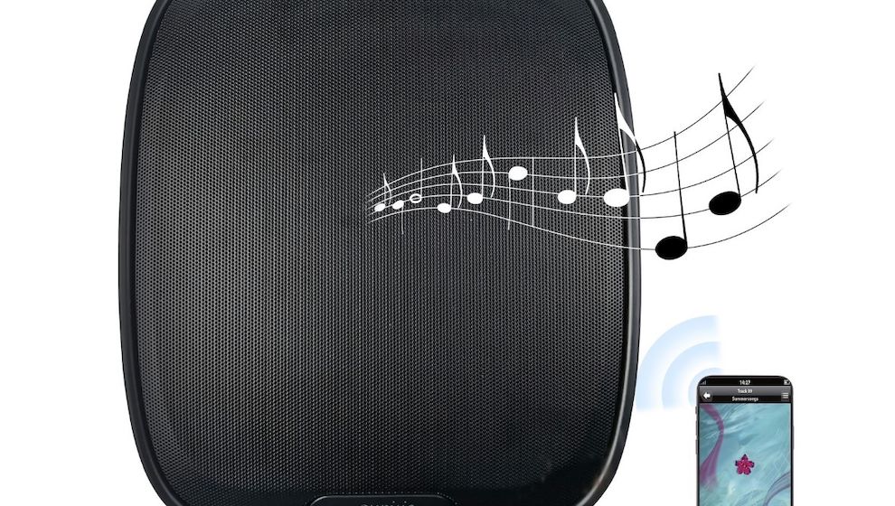 Wandlautsprecher MSX-160 ermöglicht die kabellose Musikwiedergabe via Bluetooth