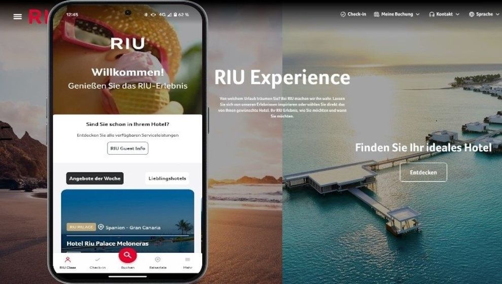 RIU-Hotels stellt überarbeitete Web-Präsenz und innovative mobile App vor