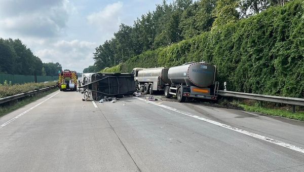 Unfall auf der A27 bei Bremerhaven: Eine Person verletzt