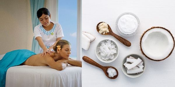 Die esKape-Spas im Nova und Kandima Maldives setzen mit  Kokosnuss-Treatments auf die Kräfte des Nationalbaumes