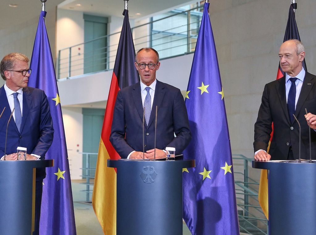"Investitionsgipfel": Merz sieht "Vertrauen in Wirtschaftsstandort"