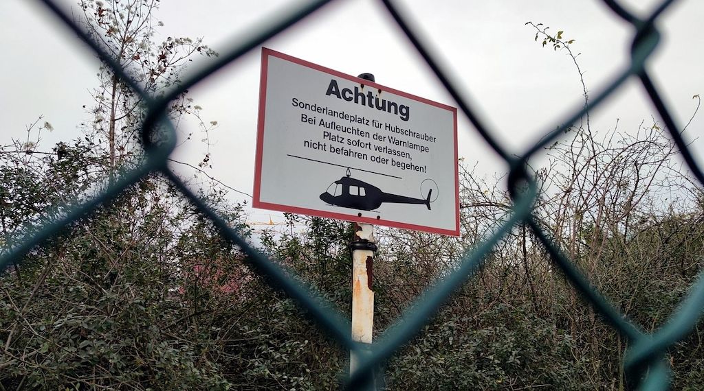 Bundespolizei setzt Hubschrauber gegen Waldbrand in Gohrischheide ein
