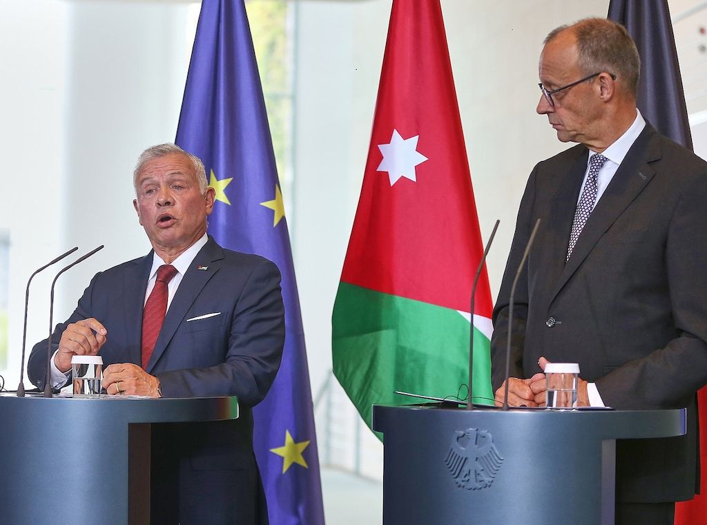 Bundeskanzler berät mit jordanischem König über Hilfe für Gaza