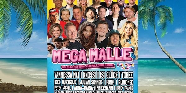 Grandioses Line-Up bei Mega Malle Magdeburg am 16.08.25