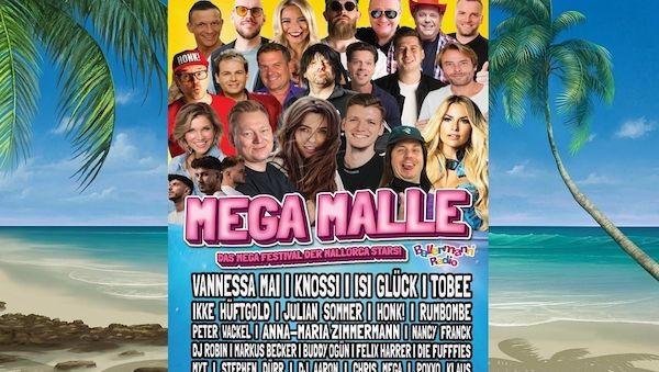 Grandioses Line-Up bei Mega Malle Magdeburg am 16.08.25