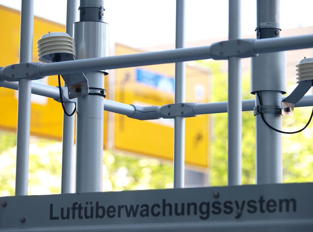 Höhere Luftmesswerte in Baden-Württemberg
