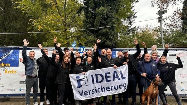 Rudern gegen Krebs: IDEAL setzt ein starkes Zeichen!