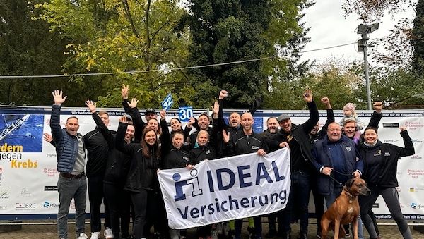 Rudern gegen Krebs: IDEAL setzt ein starkes Zeichen!