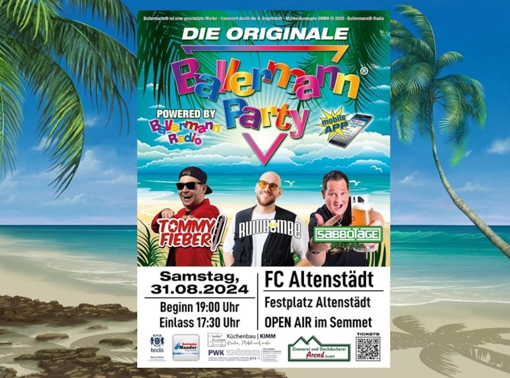 Bestes Festival-Flair: Die originale Ballermann Party goes Open-Air