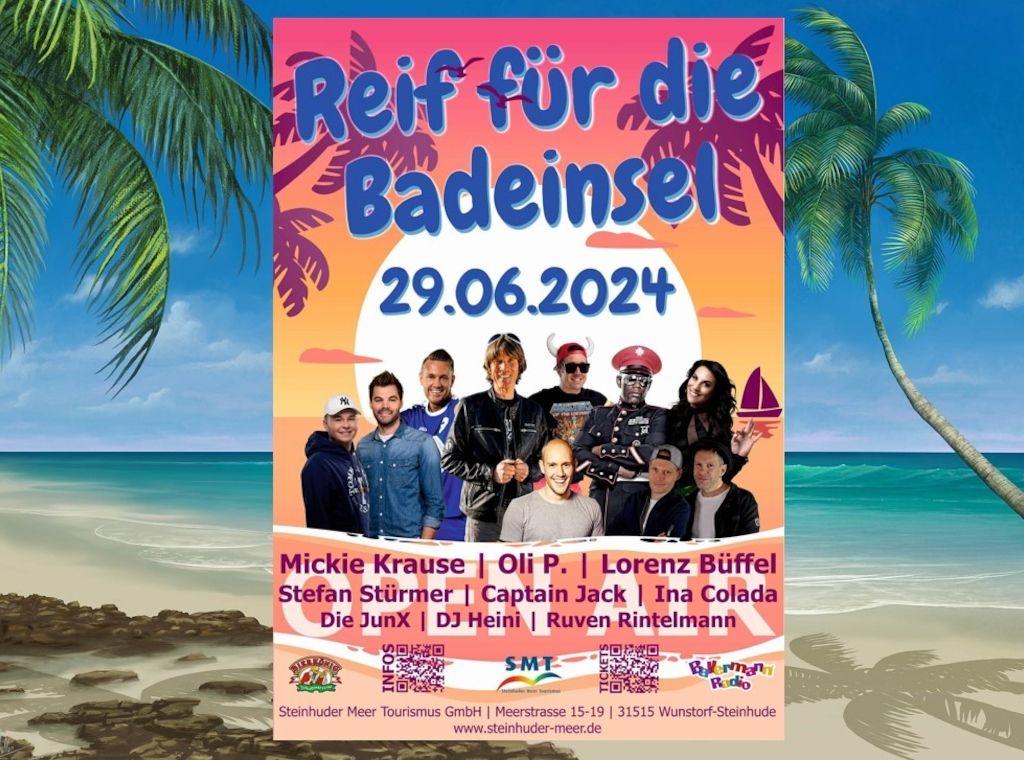 Mickie Krause, Lorenz Büffel & Co.: Festivalfeeling am Steinhuder Meer mit Ballermann Radio on Tour