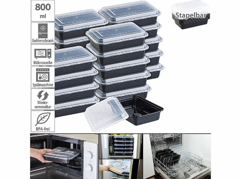 Meal Prep Methode: Mahlzeiten portionieren und frisch halten