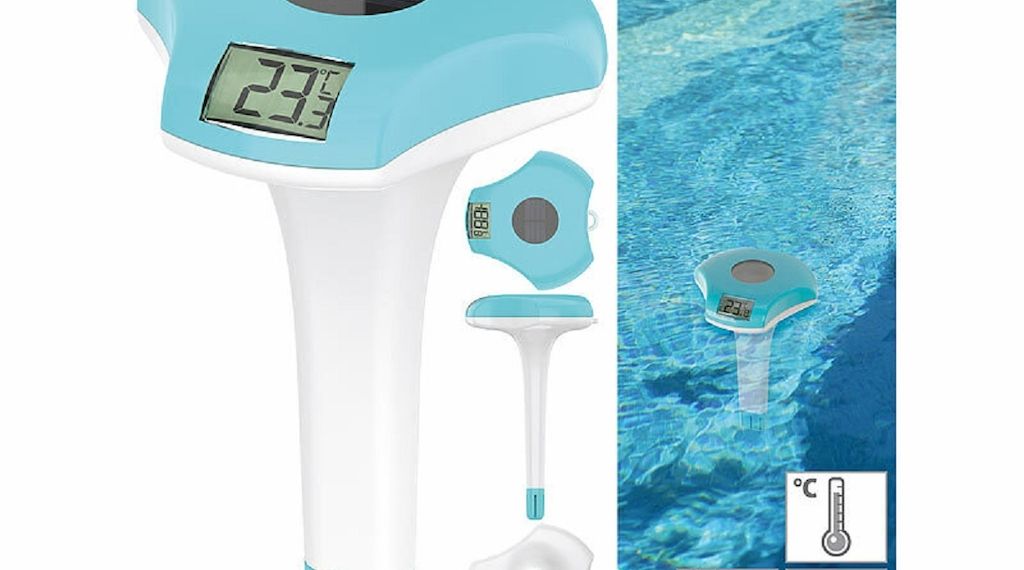 Digitales Solar-Teich- & Poolthermometer sorgt für konstante Temperatur-Messung