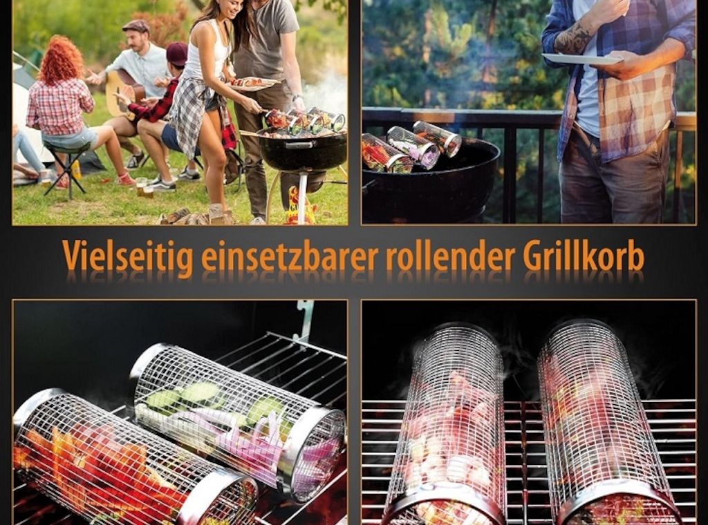 Für ein einzigartiges Grillerlebnis- Mit den Grillkörben von Rosenstein & Söhne