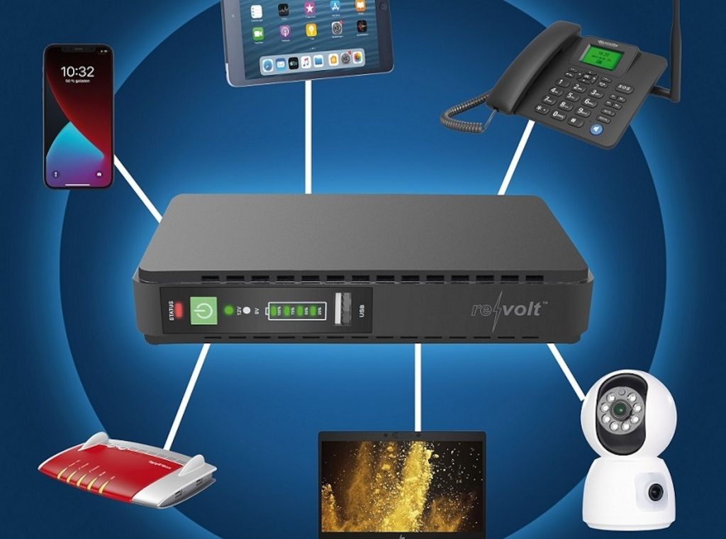 Schutz vor Datenverlust und Ausfall - Mini-UPS sorgt für unterbrechungsfreie Stromversorgung!