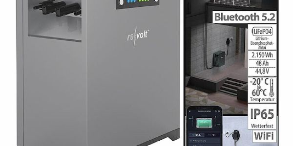 PEARL: Auch nachts oder bei Bewölkung den selbst erzeugten Solarstrom von Balkon-Solaranlagen nutzen!