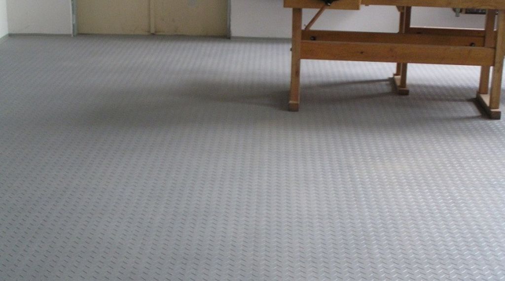 PVC-Fliesen mit Noppen-Oberfläche, für Ihren Garagen- und Werkstattboden