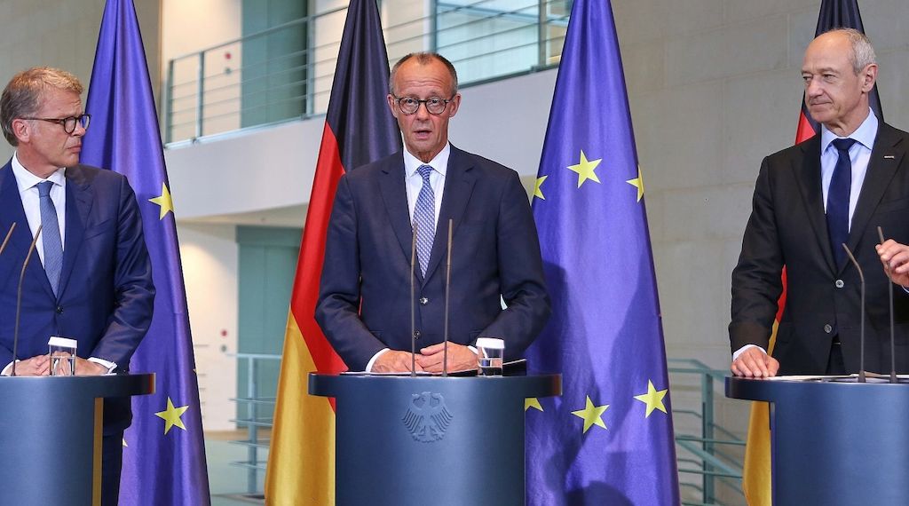 "Investitionsgipfel": Merz sieht "Vertrauen in Wirtschaftsstandort"