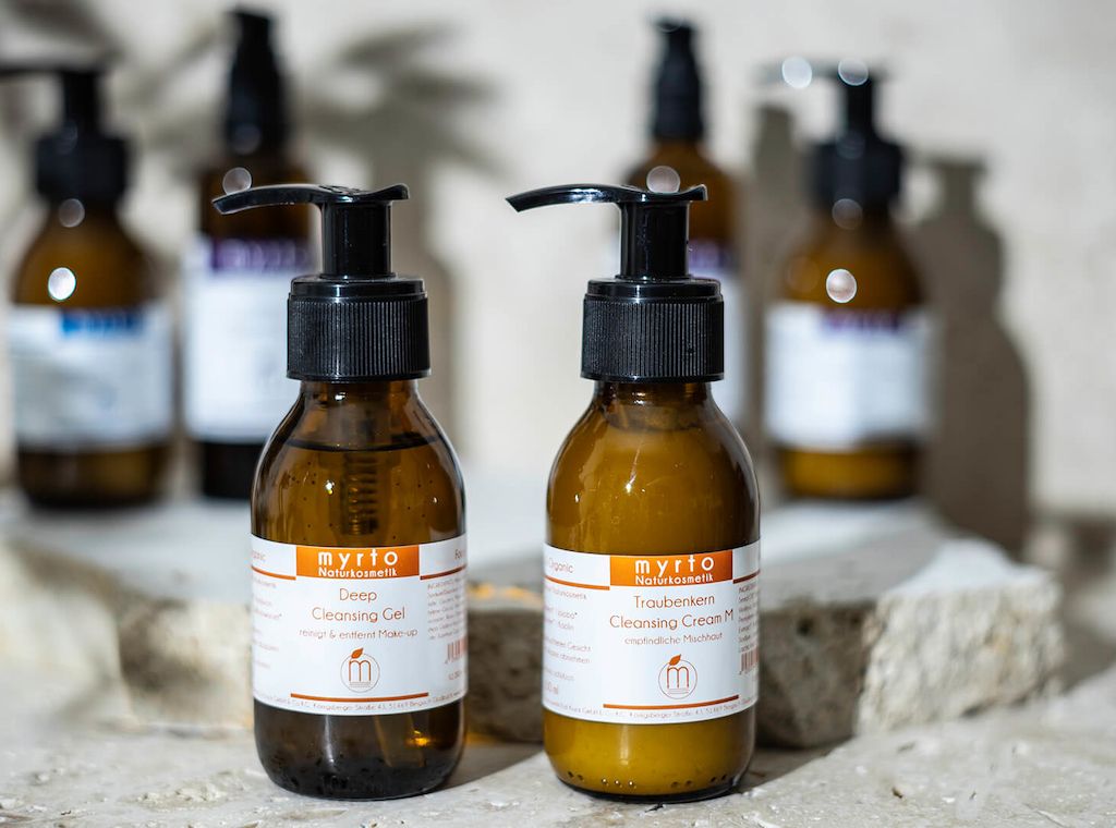 Myrto Naturkosmetik: Gesichtsreinigung mit Double Cleansing