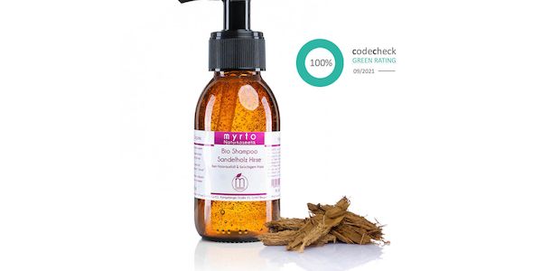 Hochwertig und nachhaltig – myrto Bio Shampoos jetzt in nachfüllbaren Braunglasflaschen