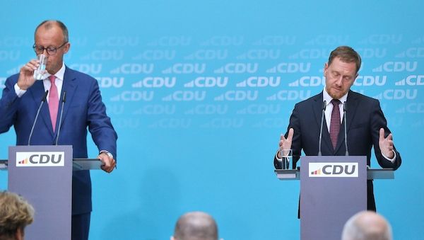Kretschmer hält CDU-interne Kritik an Merz für normalen Diskurs