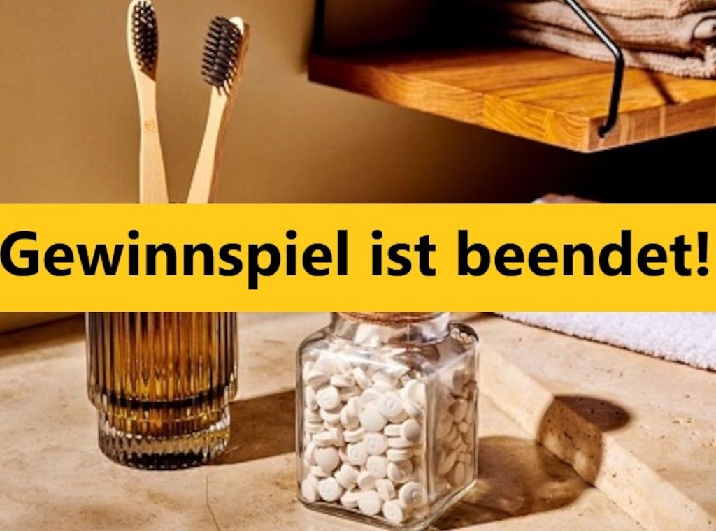 Verlosung: „Denttabs“ verlost 10 x ein Jahrespaket mit je 4 Zahnbürsten und 750 Zahnputztabletten! 