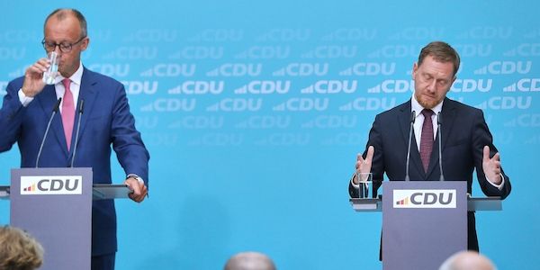 Kretschmer hält CDU-interne Kritik an Merz für normalen Diskurs