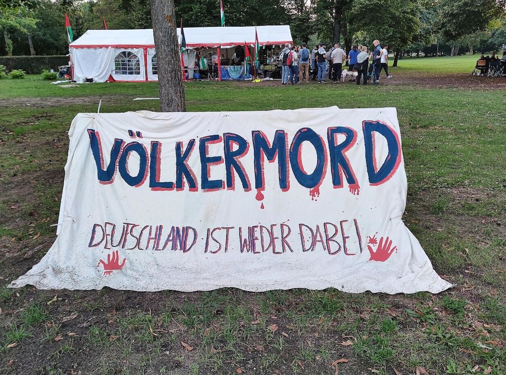 Gerichtt: Gaza-Protestcamp in Berlin bleibt Versammlung