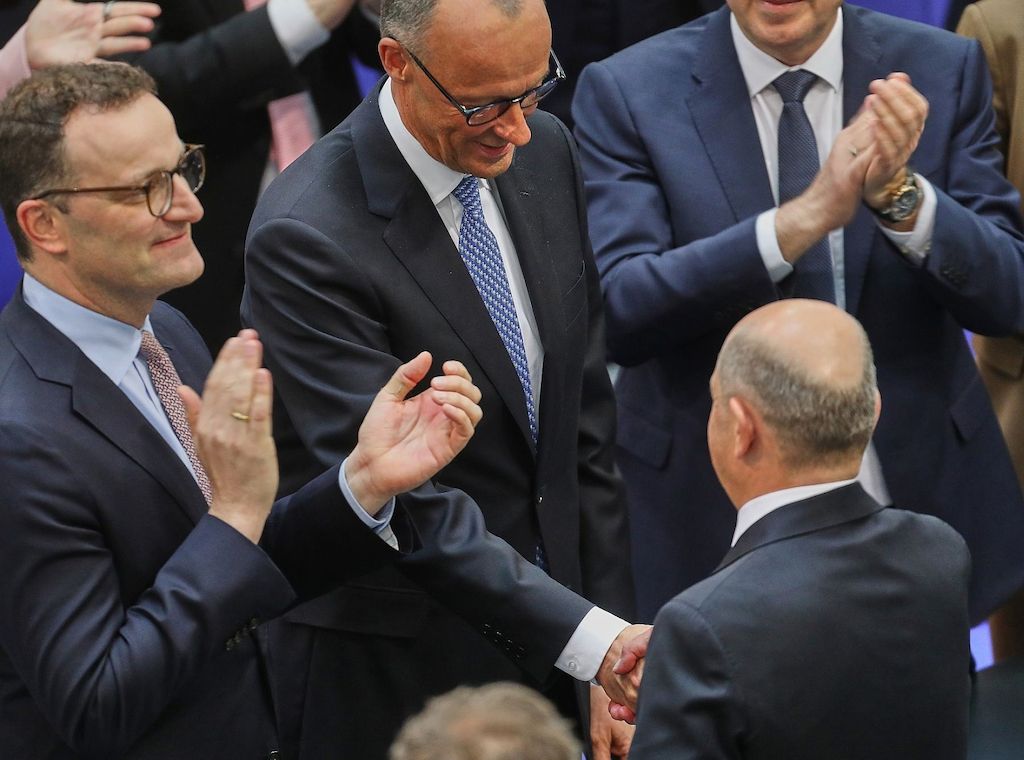 Linke bestätigt Deal mit der Union bei Kanzlerwahl