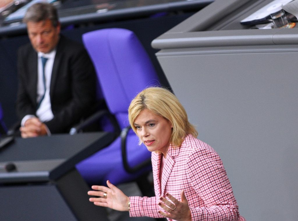 Klöckner will Kritik von Habeck nicht kommentieren