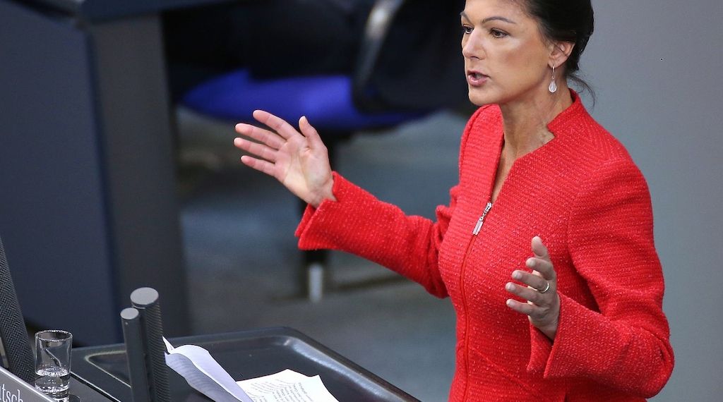 Wagenknecht: "Deutschland steckt tief in der Merzession"