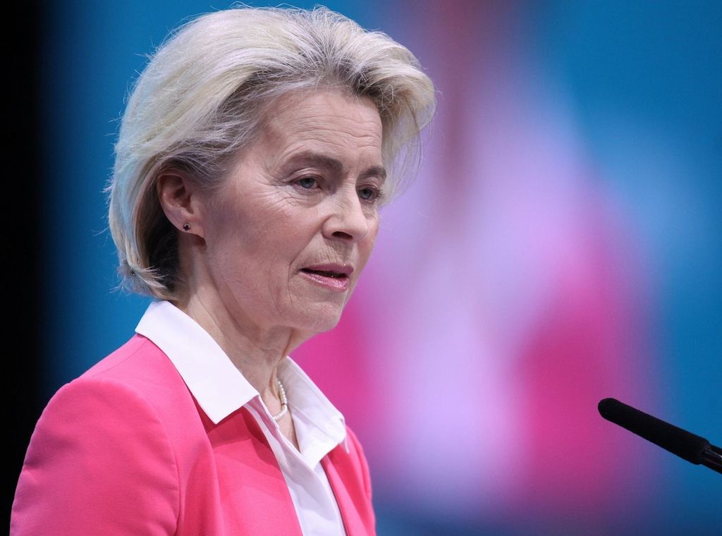 Berichte: Mutmaßlicher Stör-Angriff auf Flugzeug mit von der Leyen