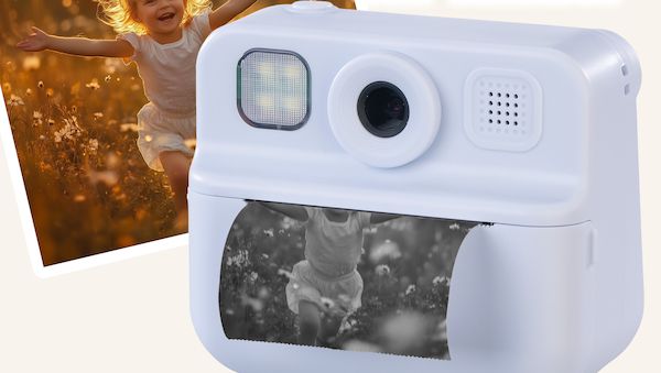 Spielerisch fotografieren lernen – mit der Kinder-Sofortbild-Kamera DV-50.kids