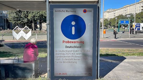 Bundesweiter Probealarm ausgelöst