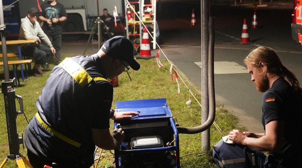 300 THW-Kräfte bei Stromausfall in Berlin-Treptow-Köpenick im Einsatz