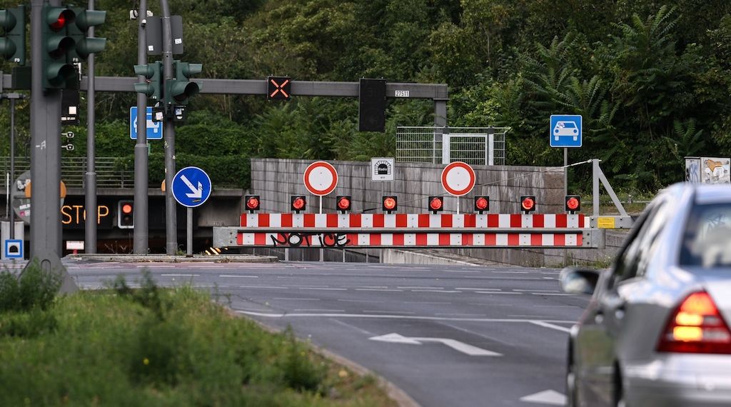 Berliner-Tiergartentunnel nach achtstündigen Vollsperrung wieder frei