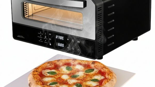 Kompakter Pizzaofen für Zuhause – mit 400 °C und Pizzastein von Cucina di Modena