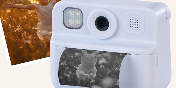 Spielerisch fotografieren lernen – mit der Kinder-Sofortbild-Kamera DV-50.kids