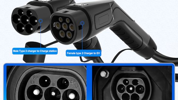 revolt Typ-2-Ladekabel – 11 kW Schnellladen für E-Autos