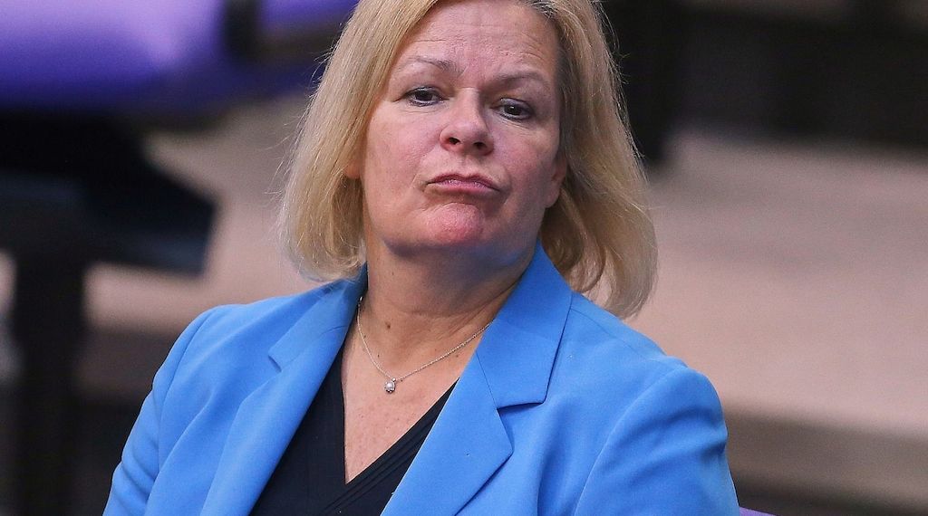 Faeser kritisiert Israel-Kurs der SPD-Bundestagsfraktion