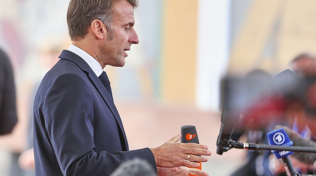 Russische Vermögen: Macron will europäisches Darlehen für Kiew