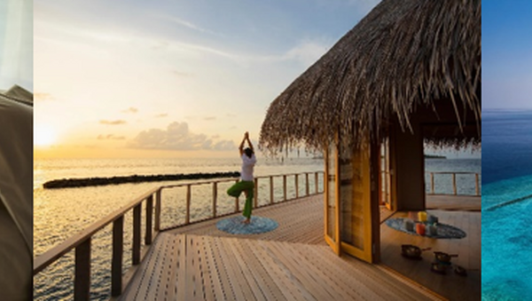 AYURVEDA-TEMPEL ANANDA IN THE HIMALAYAS ZU GAST IM INSELPARADIES THE NAUTILUS MALDIVES