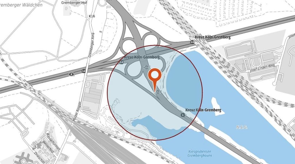 250-Kilo-Weltkriegsbombe in Köln-Gremberg gefunden - Sperrungen in Kraft