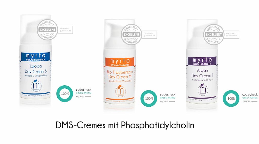 Myrto Naturkosmetik –  Schlüsselwirkstoff Phosphatidylcholin für eine strahlende Haut